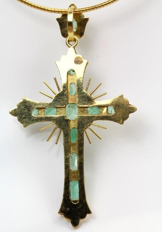 spanish emerald cross