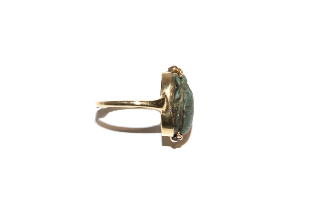 egyptian scarab ring value