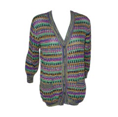 Missoni Italy Vintage cardigan sweater