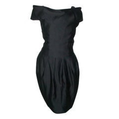 Victor Costa vintage black dress