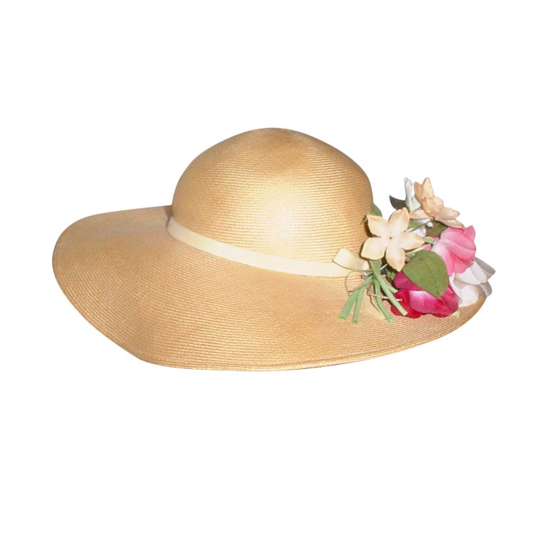 Frank Olive Hat For Sale