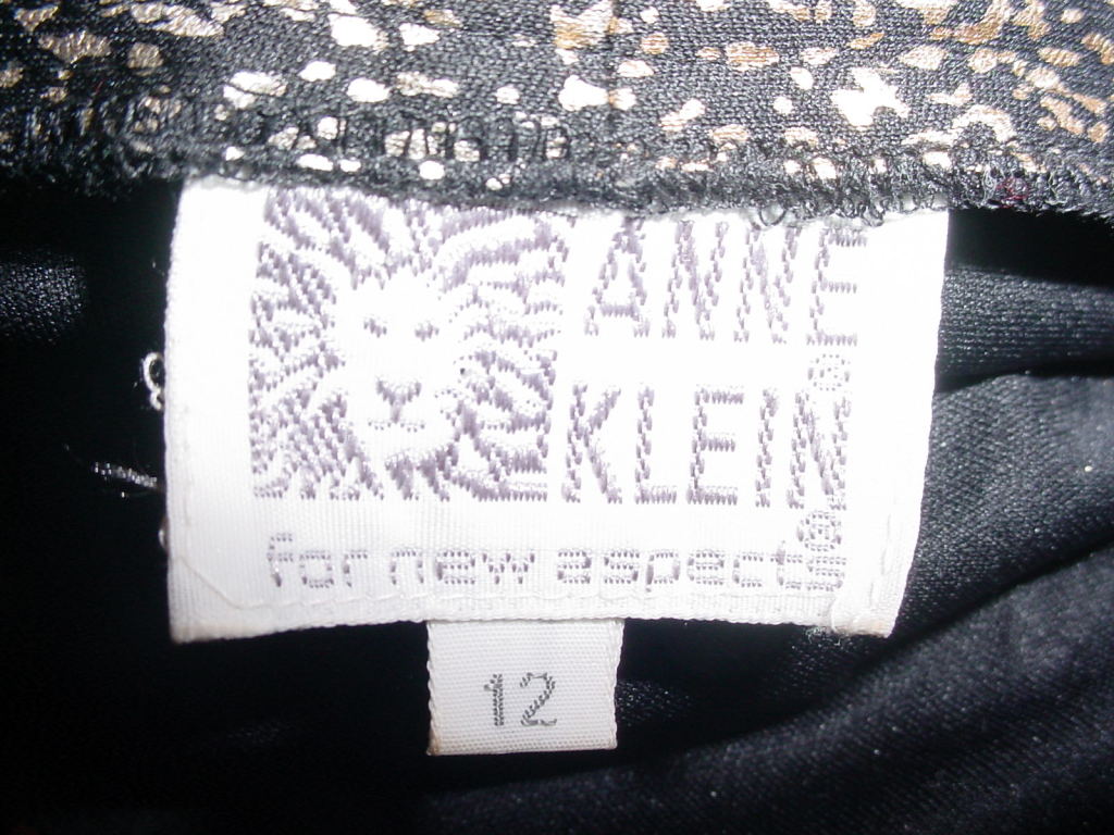 Anne Klein vintage metallic blouse
