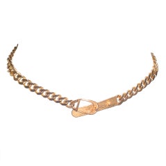 Vintage Accessocraft chain belt