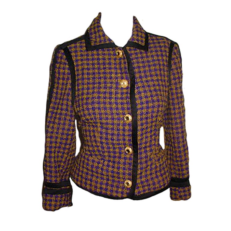 Versus by Gianni Versace wool jacket For Sale