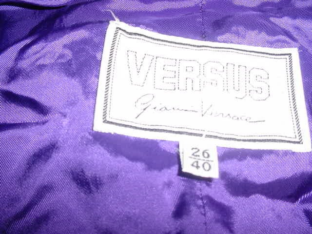 Versus by Gianni Versace wool jacket For Sale 1