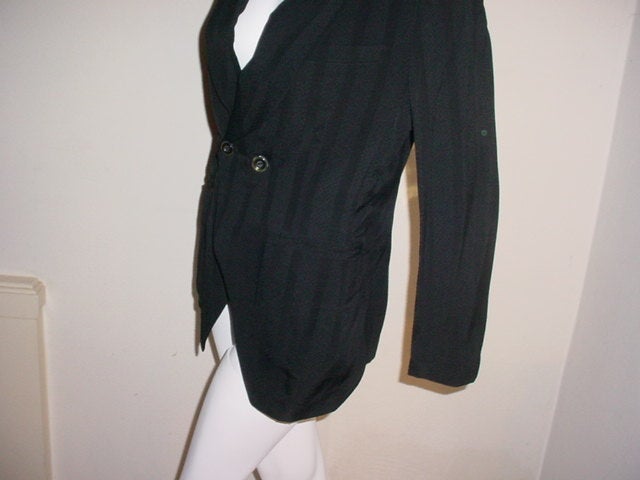 Women's Vintage 1980s Matsuda asymmetrical jacket For Sale