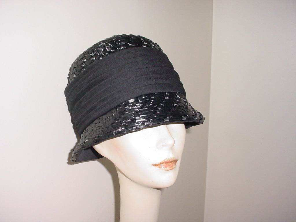 1950s black hat Doree