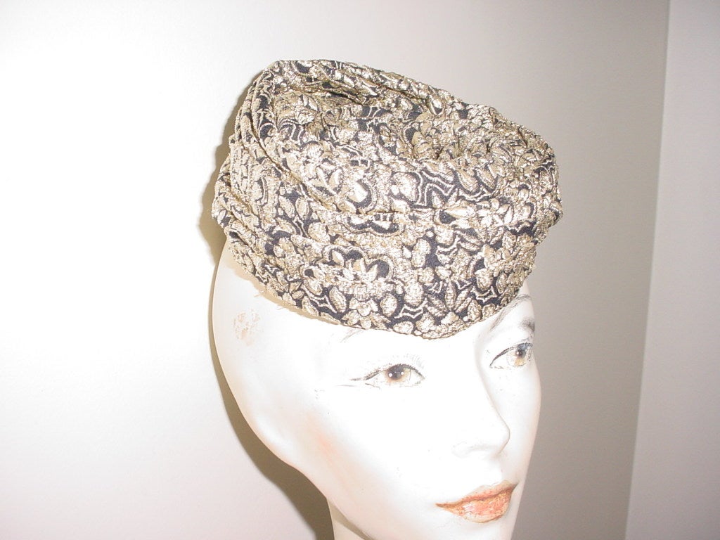 Ursula Hammil 1960s pillbox hat