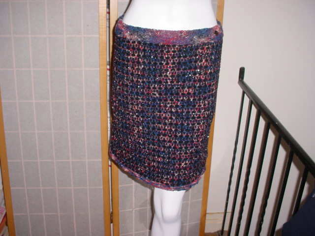 Chanel wool blend skirt 97 A