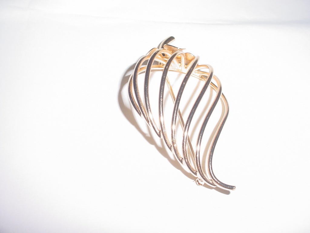 Vintage Napier strawberry brooch