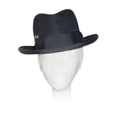 Vintage Champ Homburg hat Kasmir Finish