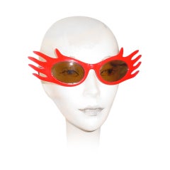 Vintage Surrealistic fingers sunglasses