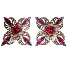 Jean-Louis Scherrer Paris earrings