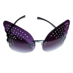 Dr Peepers vintage butterfly sunglasses