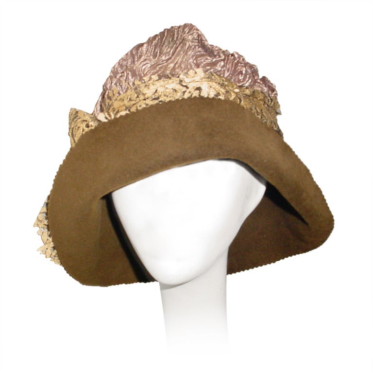 Vintage hat by Lilliput Toronto For Sale