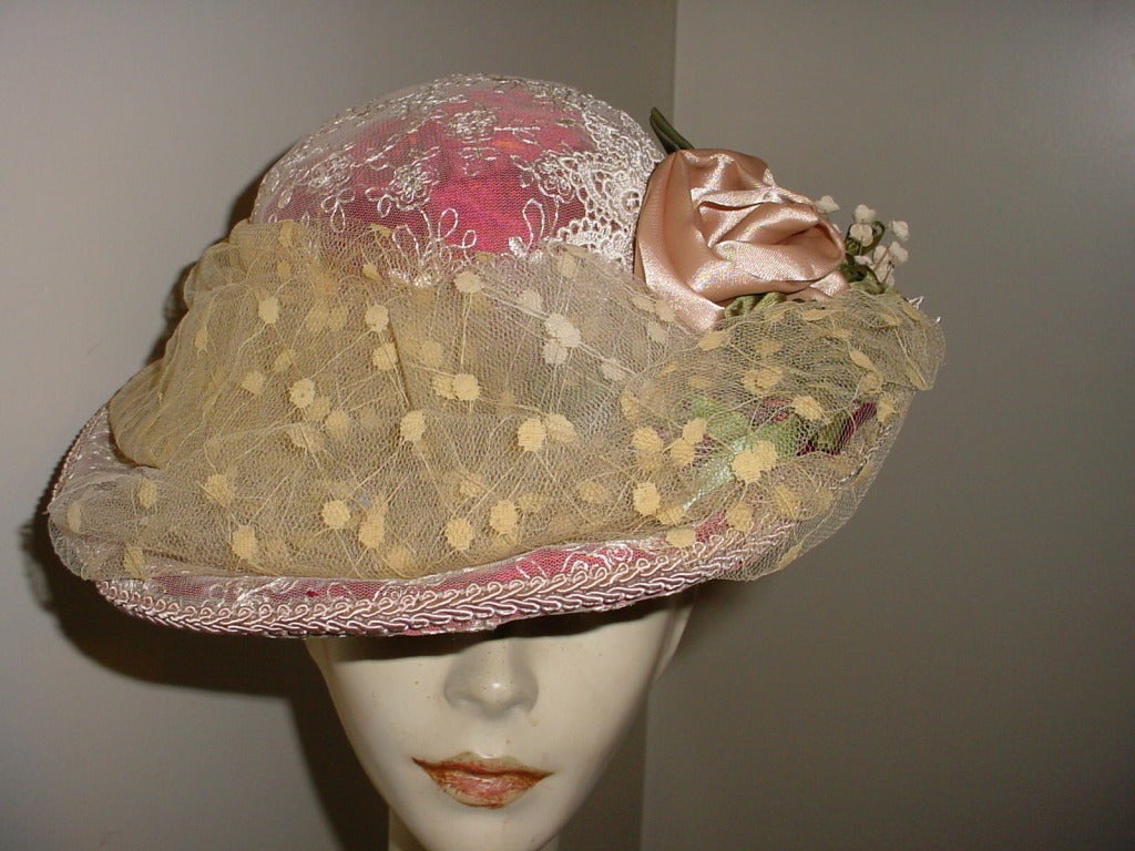 Vintage hat by Wayne M Kleakin. Unworn, excellent condition.