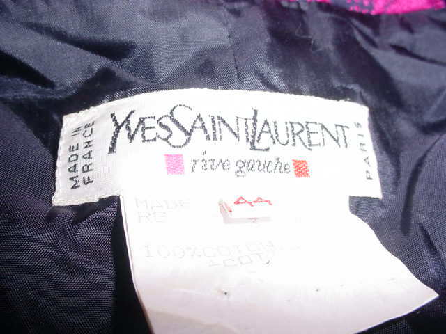 Women's Yves Saint Laurent  vintage jacket Hiver 92 For Sale