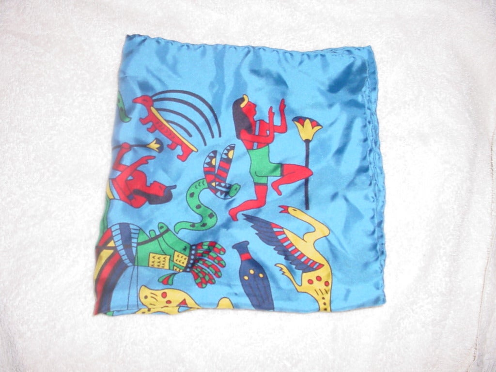 Turnbull and Asser London Egyptian scarf