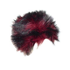 Calver and Wilson London Punk faux fur hat