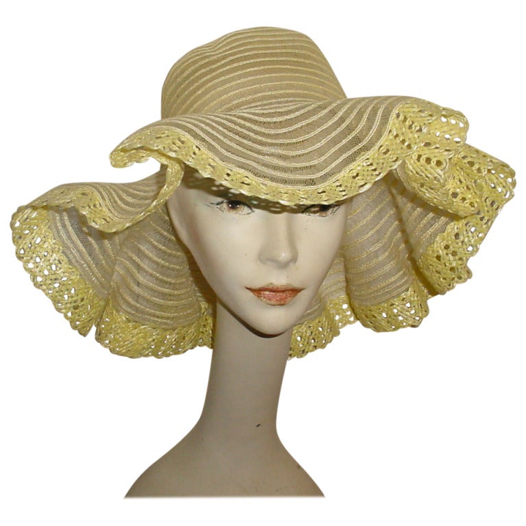 Southern Belle Garden Party Hat For Sale