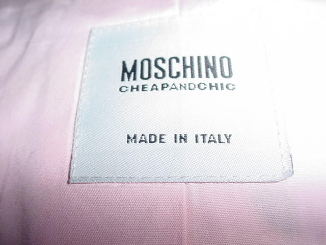 Women's Moschino Cheap and Chic Italy vintage floral jacket For Sale