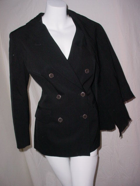 Gaultier Femme vintage jacket with shawl 38 bust
