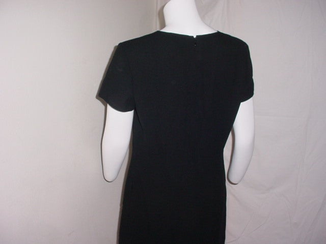 Chanel wool crepe dress For Sale 1