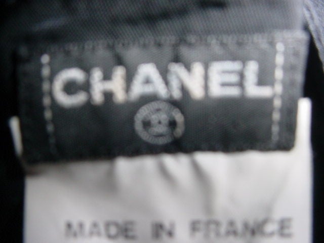 Chanel wool crepe dress For Sale 2
