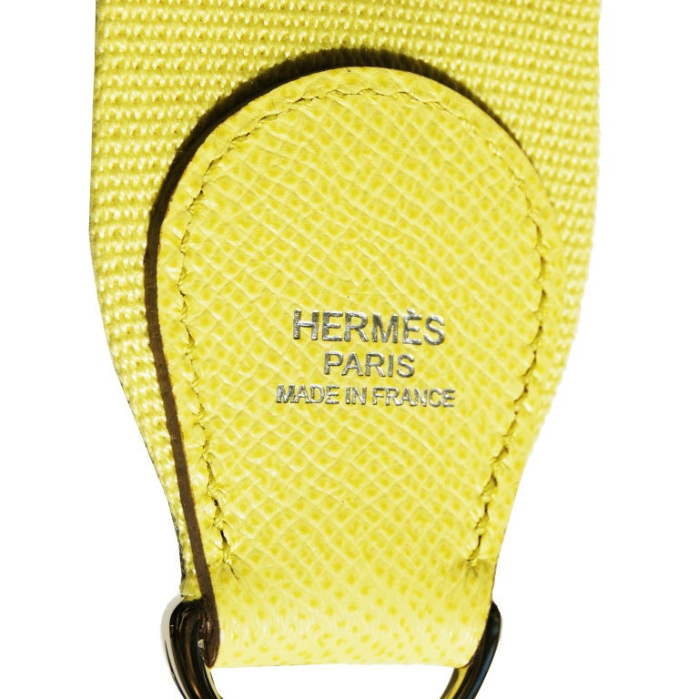 Hermès Soufre Epsom Leather Evelyne III Shoulder Bag GM 2