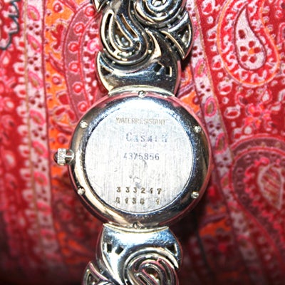 Chopard Lady's White Gold and Diamond Casmir Bracelet Watch 5
