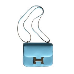 18cm Hermès Celeste Epsom Leather Constance Bag Handbag