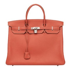 super deal PRE OWNED AS NEW Sanguine Birkin 40