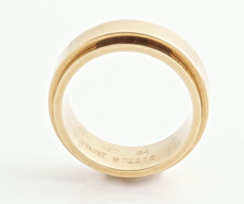 PIAGET Yellow Gold Spin Ring With Piaget Ring