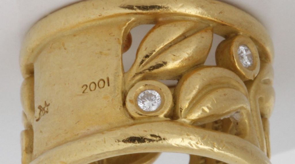 KIESELSTEIN-CORD Diamond Gold Midsummer Ring 2