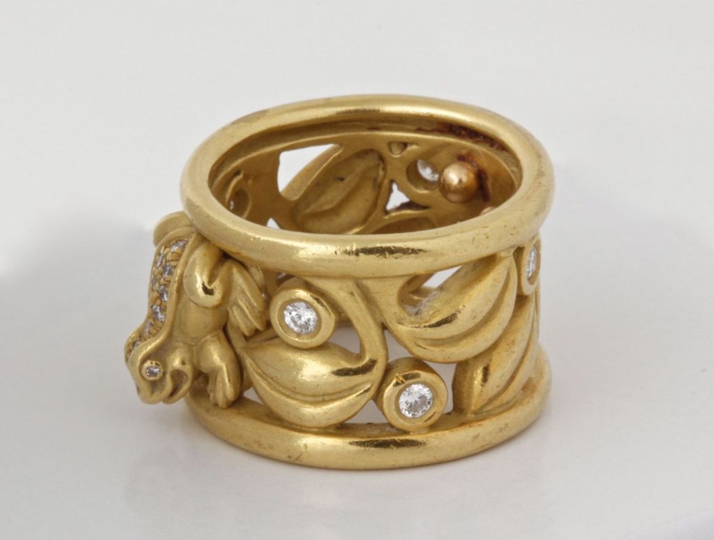 KIESELSTEIN-CORD Diamond Gold Midsummer Ring 3