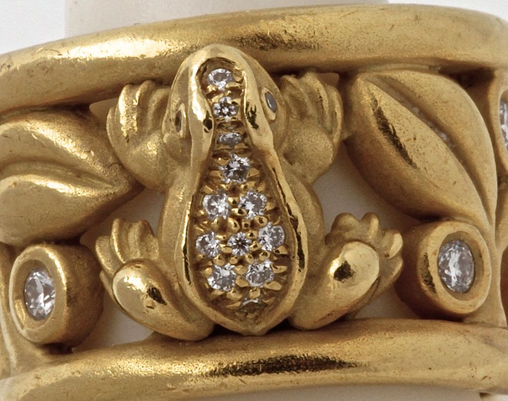 KIESELSTEIN-CORD Diamond Gold Midsummer Ring 4