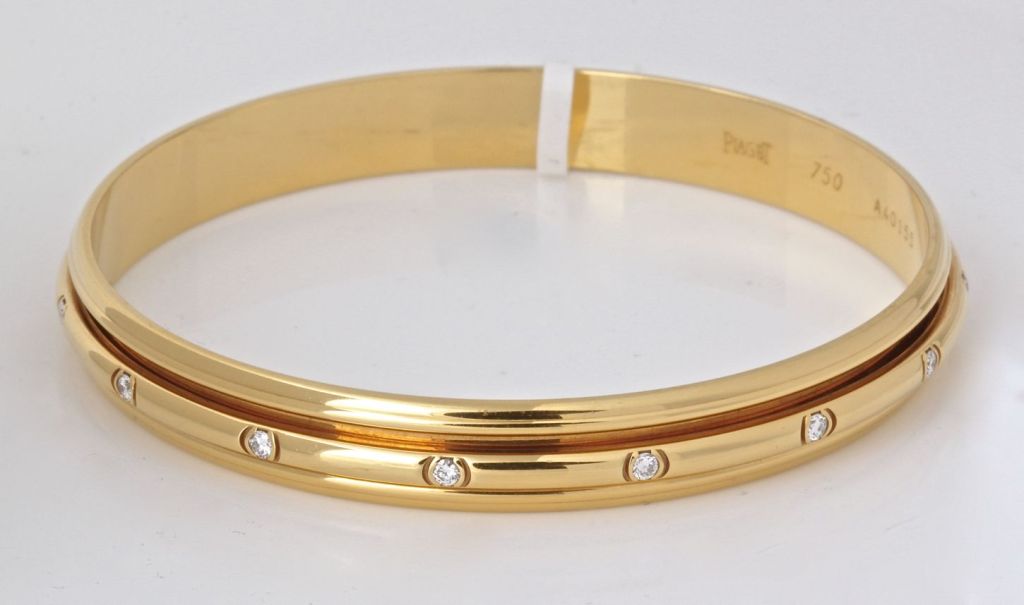 PIAGET Diamond Gold Spin Bracelet 1