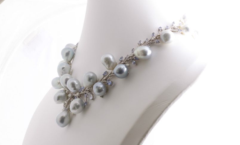 south sea baroque pearl necklace