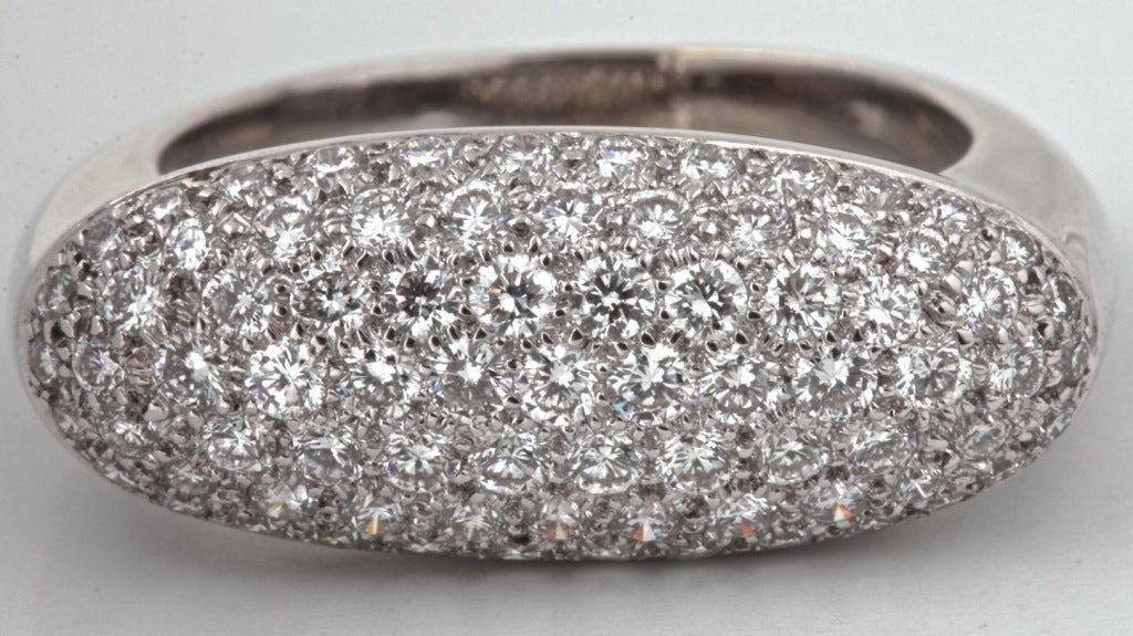 HERMES Diamond Gold Ring