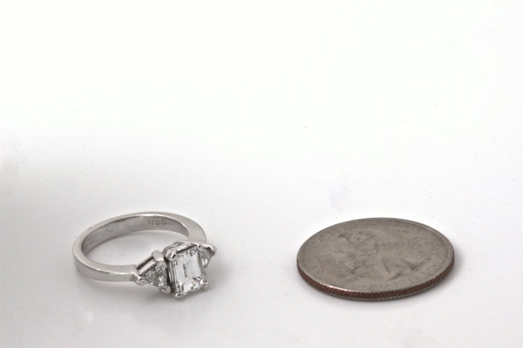 1.16 c Diamond Platinum Engagement Ring 1