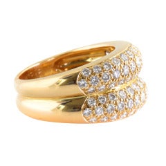 CARTIER Yellow Gold Diamond Ring