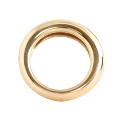 CARTIER Thick Gold Ring