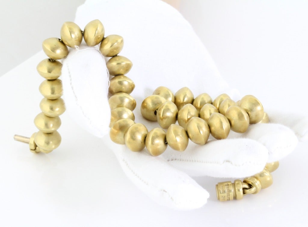 Women's KIESELSTEIN-CORD Green Gold Necklace