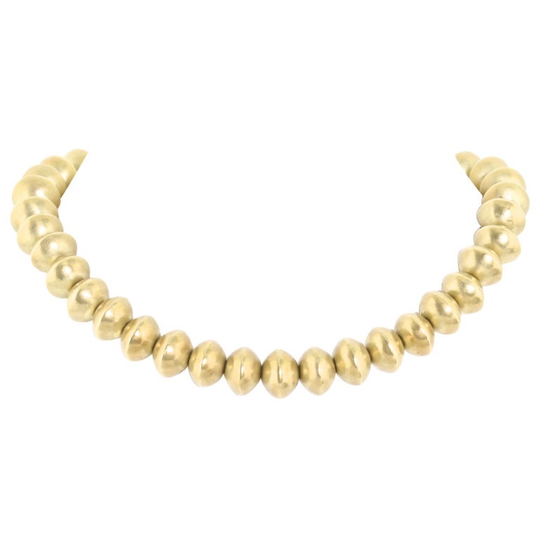 KIESELSTEIN-CORD Green Gold Necklace