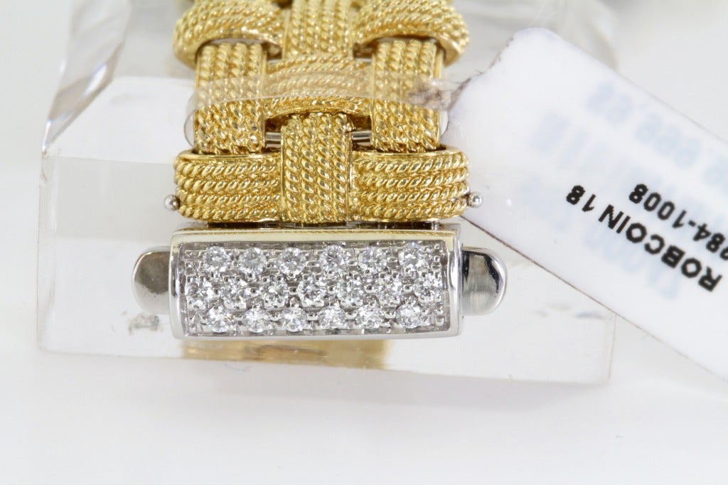 ROBERTO COIN Diamond, Gold, and Ruby Appassionata Bracelet