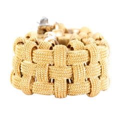 ROBERTO COIN Diamond, Gold, and Ruby Appassionata Bracelet