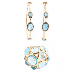 IPPOLITA Ensemble boucles d'oreilles et bague Rock Candy Lollipop