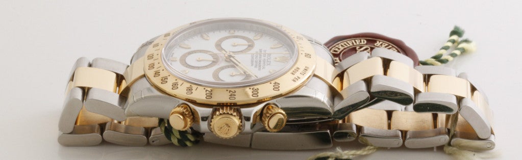 Men's ROLEX Two-Tone Oyster Perpetual Daytona Chronograph Wristwatch