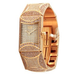 Fred Rose Gold and Fancy Pink Diamond Limited Edition Watch