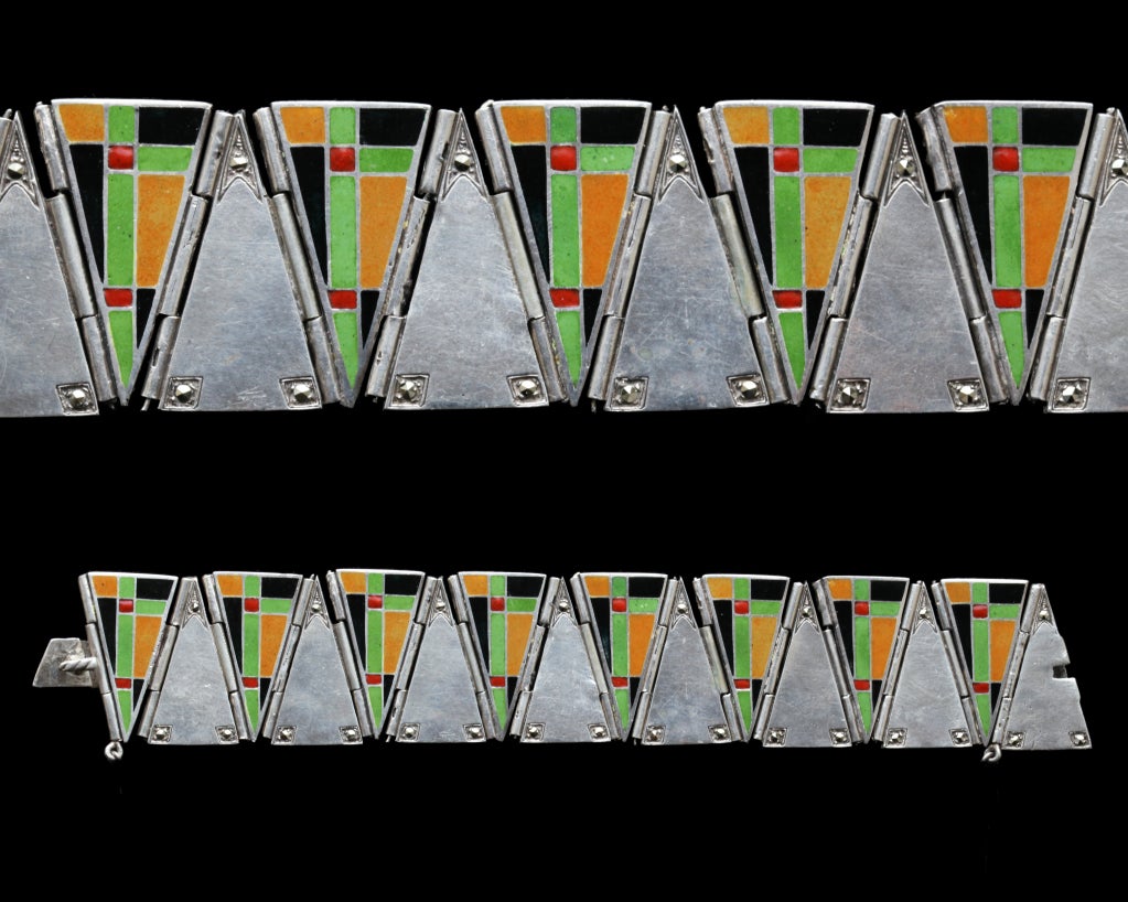 THEODOR FAHRNER Modernist Movement Bracelet